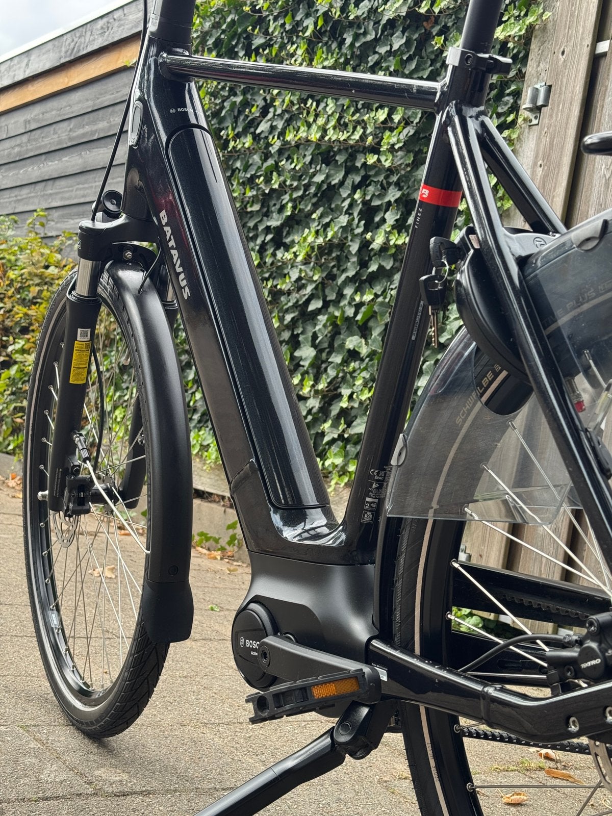 Foto 13 van Zeer nette Batavus Finex Exclusive 61 Bosch smart Belt-drive
