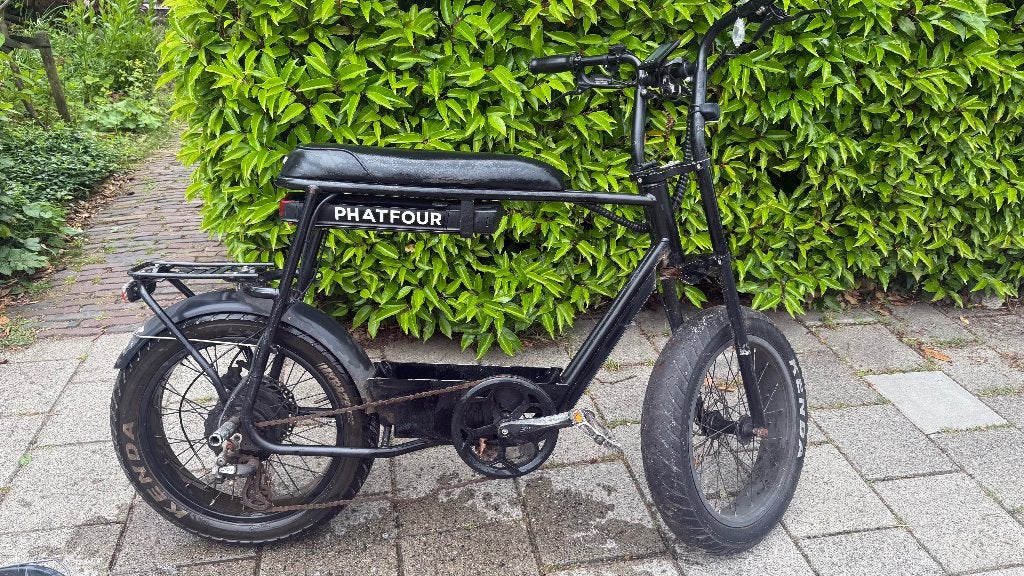 Phatfour FLB, Fietsen en Brommers, Elektrische fietsen, Gebruikt, 59 cm of meer, 30 tot 50 km per accu, Ophalen
