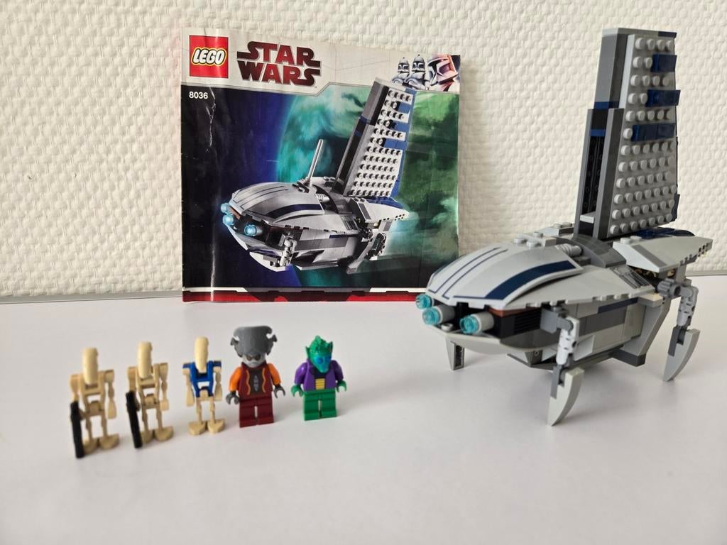 Lego 8036 Separatist Shuttle Complete Set, Compleet, Gebruikt, Star Wars, Lego
