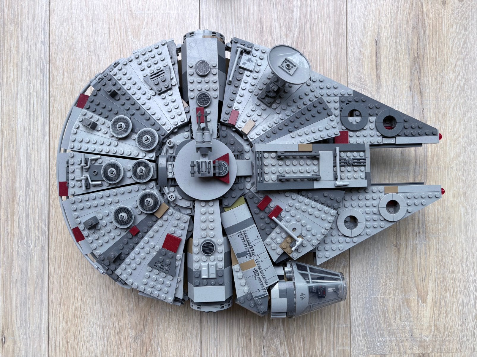 Lego StarWars Millenium Falcon, Inclusief instructies, Star Wars, Lego, Ophalen of Verzenden