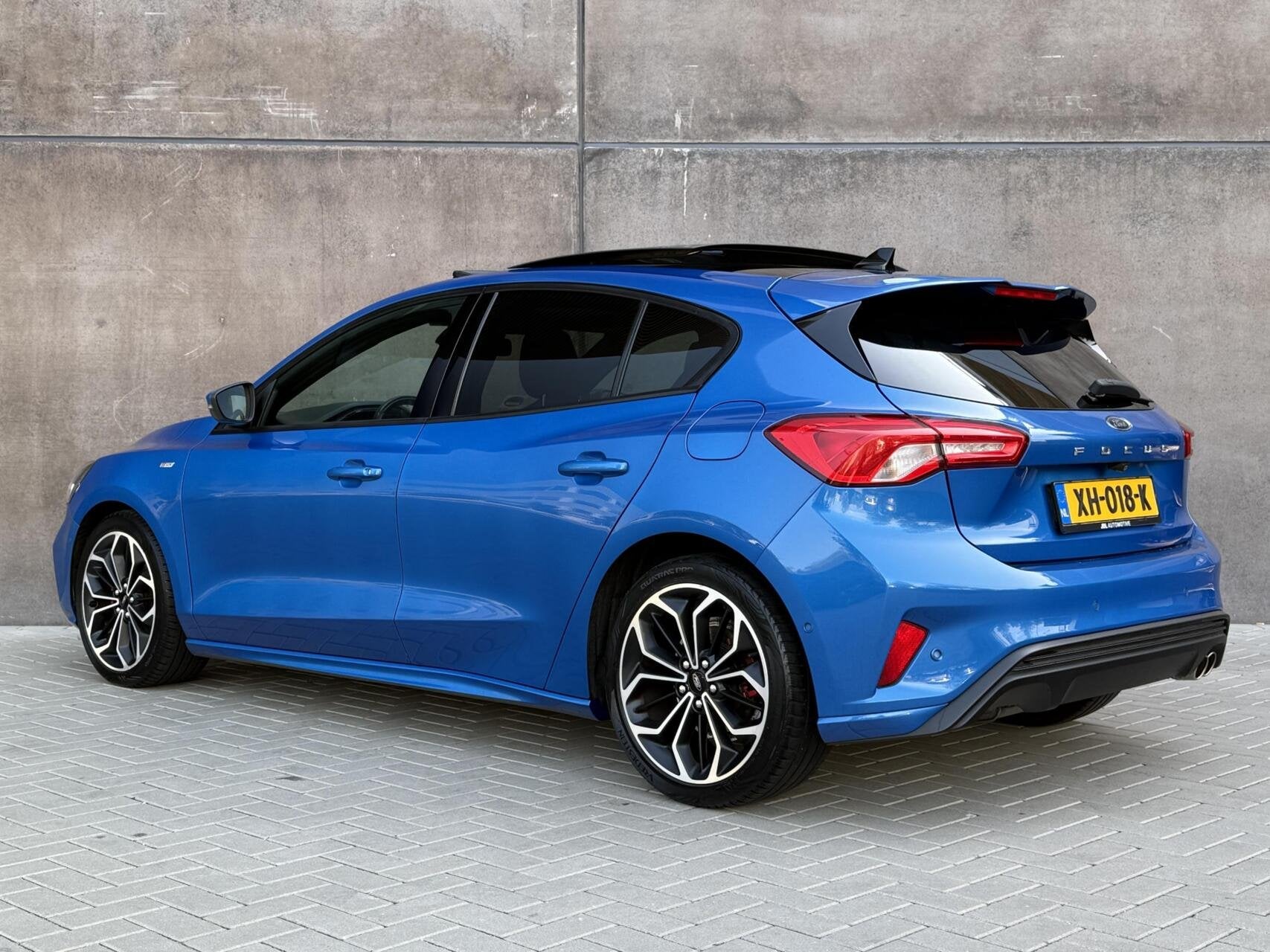 Ford Focus 1.0 EcoBoost ST Line Business | Panoramdak | Full, Auto's, Gebruikt, Met garantie (alle), Blauw, Origineel Nederlands