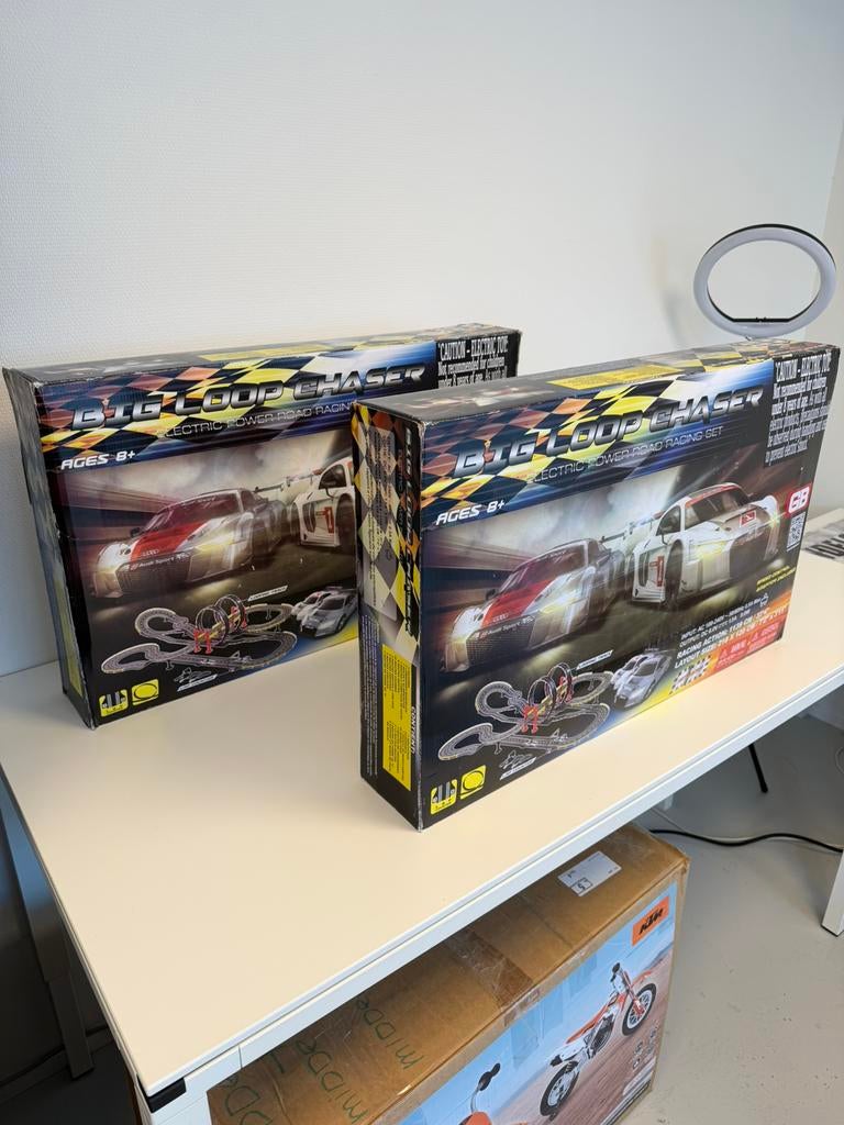 Big Loop Chaser Racebaan met Loopings 1139CM Compleet 1:43, Overige merken, Racebaan, Ophalen of Verzenden, Zo goed als nieuw