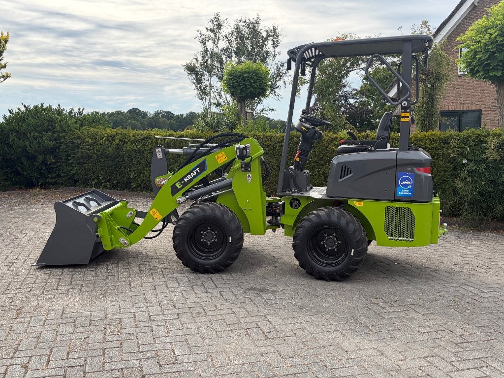 E-Kraft elektrische shovel minishovel wiellader 2026 model!!, Ophalen, Wiellader of Shovel