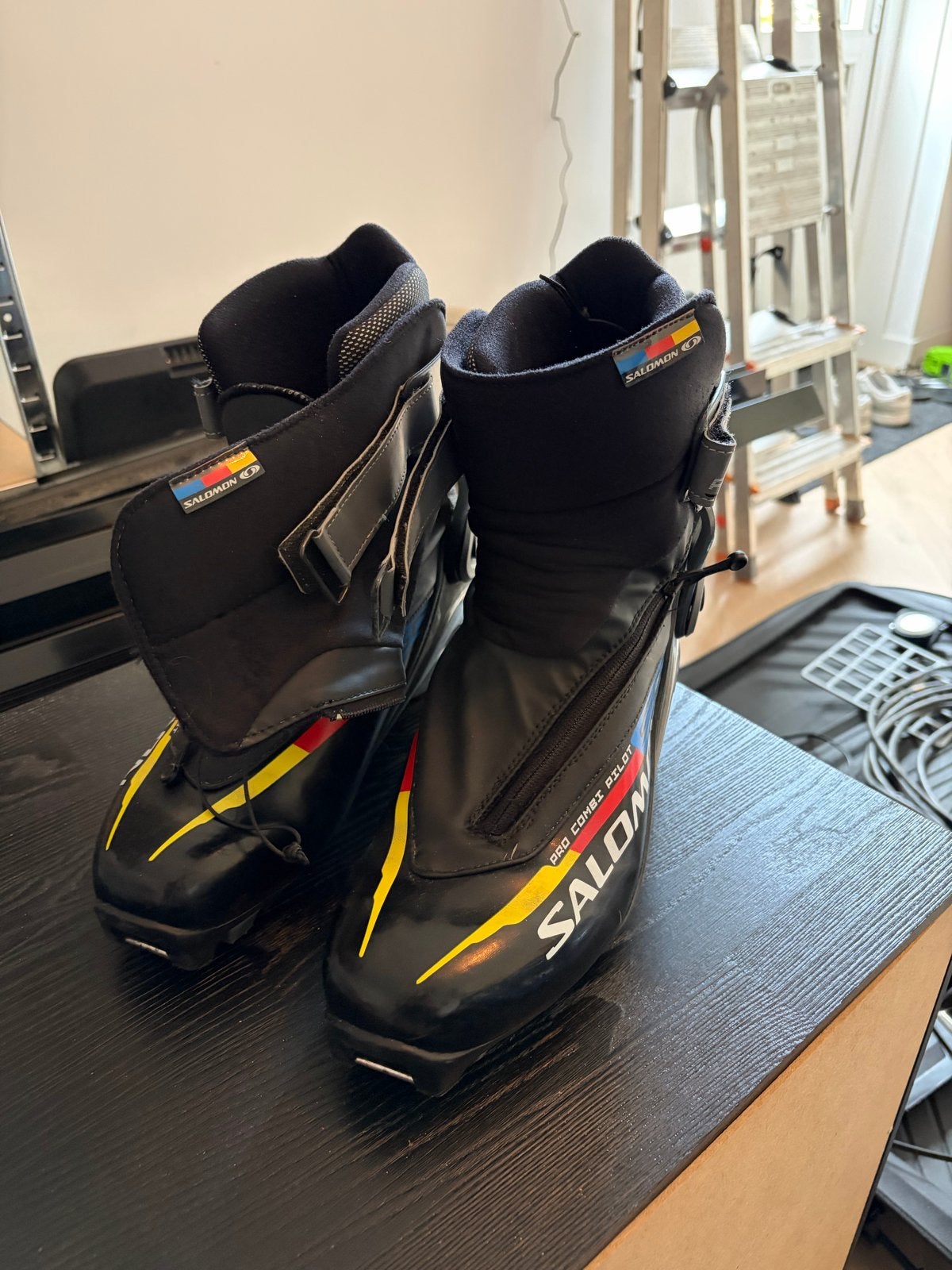 Salomon Pro Combi Pilot Schaatsen met ijzers, Ophalen, Zo goed als nieuw, Combinoren