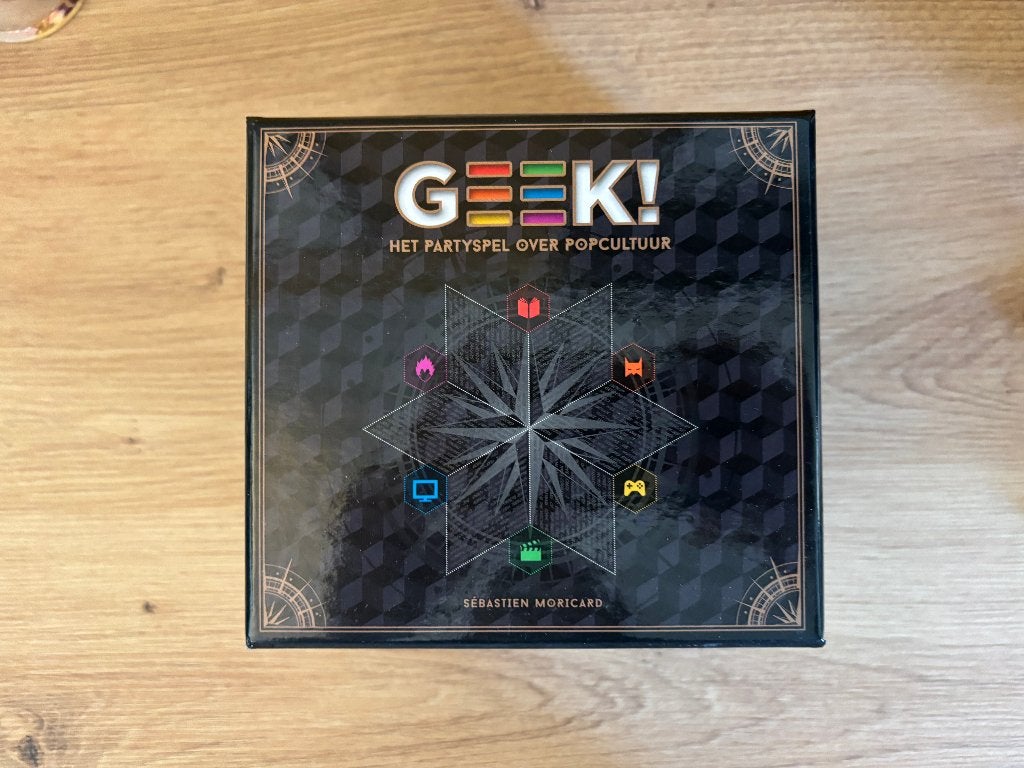 Geek! Partyspel over popcultuur, Vijf spelers of meer, Ophalen, Zo goed als nieuw, Luitingh-Sijthoff