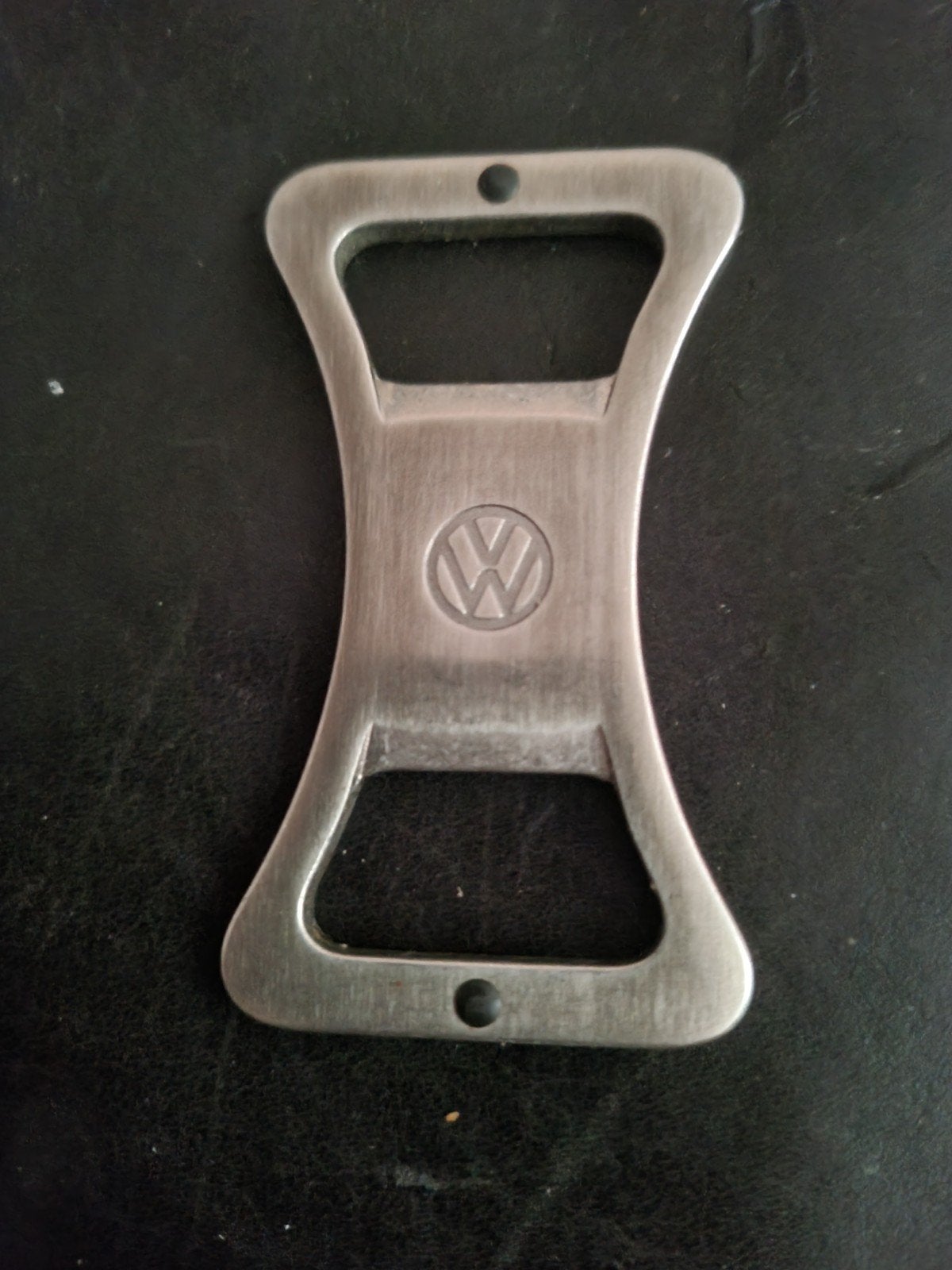 Flesopener Volkswagen logo - Metaal, Ophalen of Verzenden, Gebruikt, Zilver, Metaal