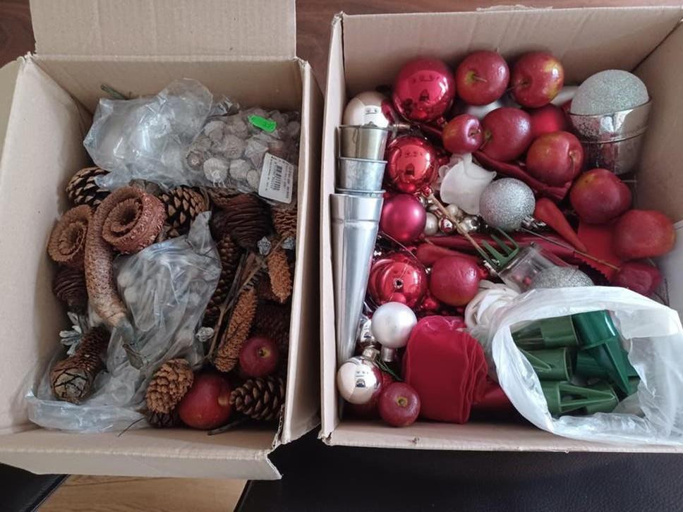 Decoratie en materialen voor zelfmaak Kerststukjes, Ophalen of Verzenden