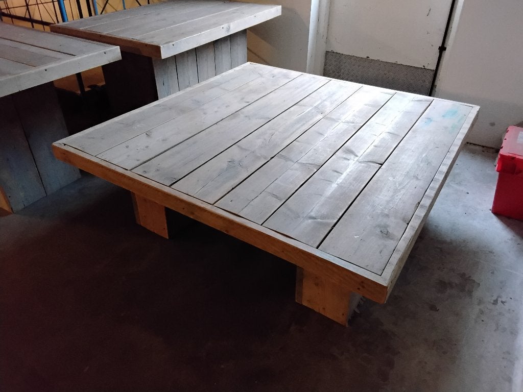 Diverse tafels en banken, steigerhout. Second Life Wolvega!, Tuin en Terras, Ophalen, Gebruikt, Steigerhout, Bank