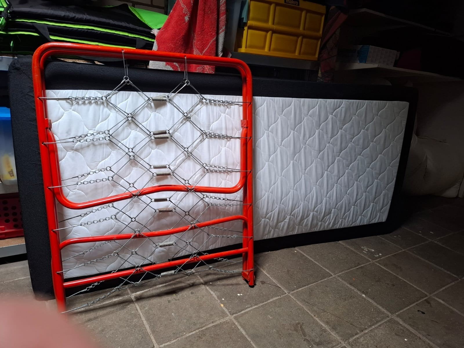 GRATIS Inklapbaar bed met matras, Ophalen, Eenpersoons, 80 cm, 200 cm