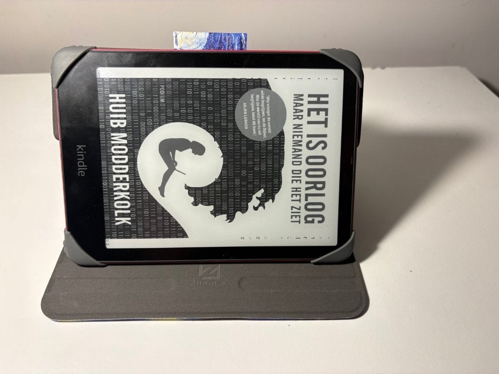 Kindle Paperwhite Signature Edition 2024 32GB + hoes, Amazon Kindle, Ophalen of Verzenden, Zo goed als nieuw, Touchscreen