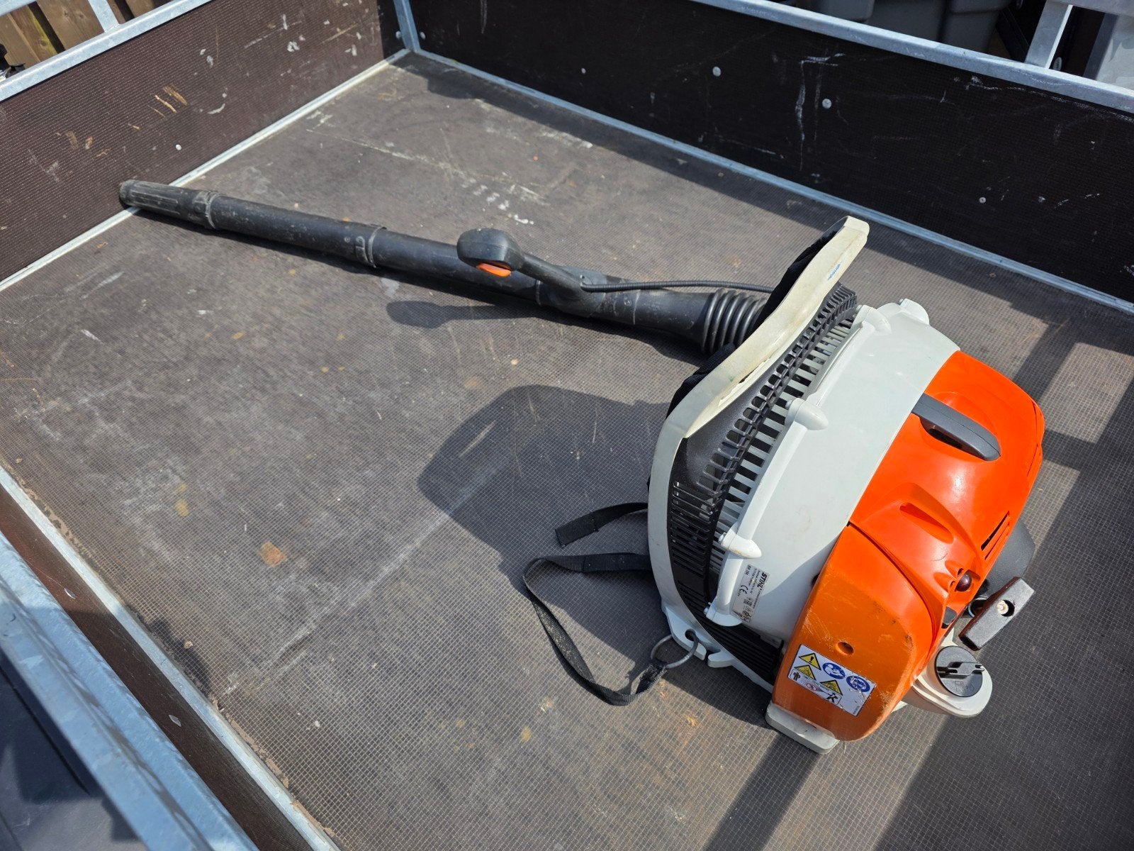 bladblazer, Ophalen of Verzenden, Zo goed als nieuw, Benzine, STIHL