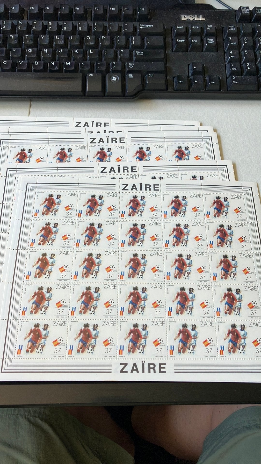 Zaire sw 766 postfris heel veel vellen, Ophalen of Verzenden, Buitenland