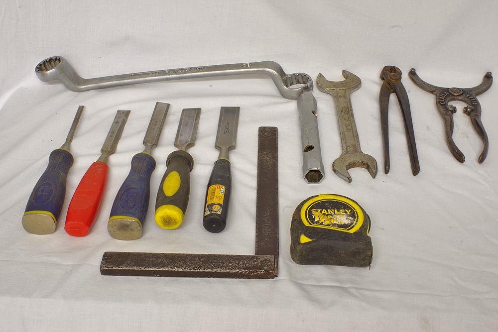 lot oud gereedschap., Antiek en Kunst, Antiek | Gereedschap en Instrumenten, Ophalen of Verzenden