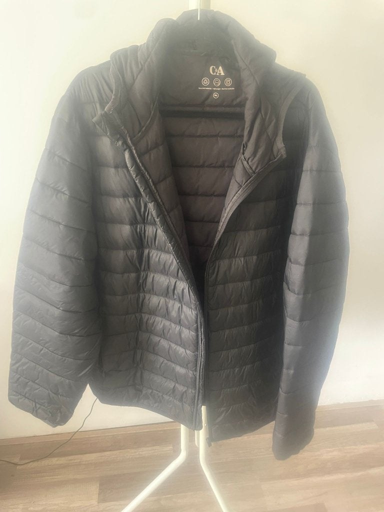 C&A Black Jacket 3XL, Kleding | Heren, Ophalen, Zwart, Overige maten, C&A