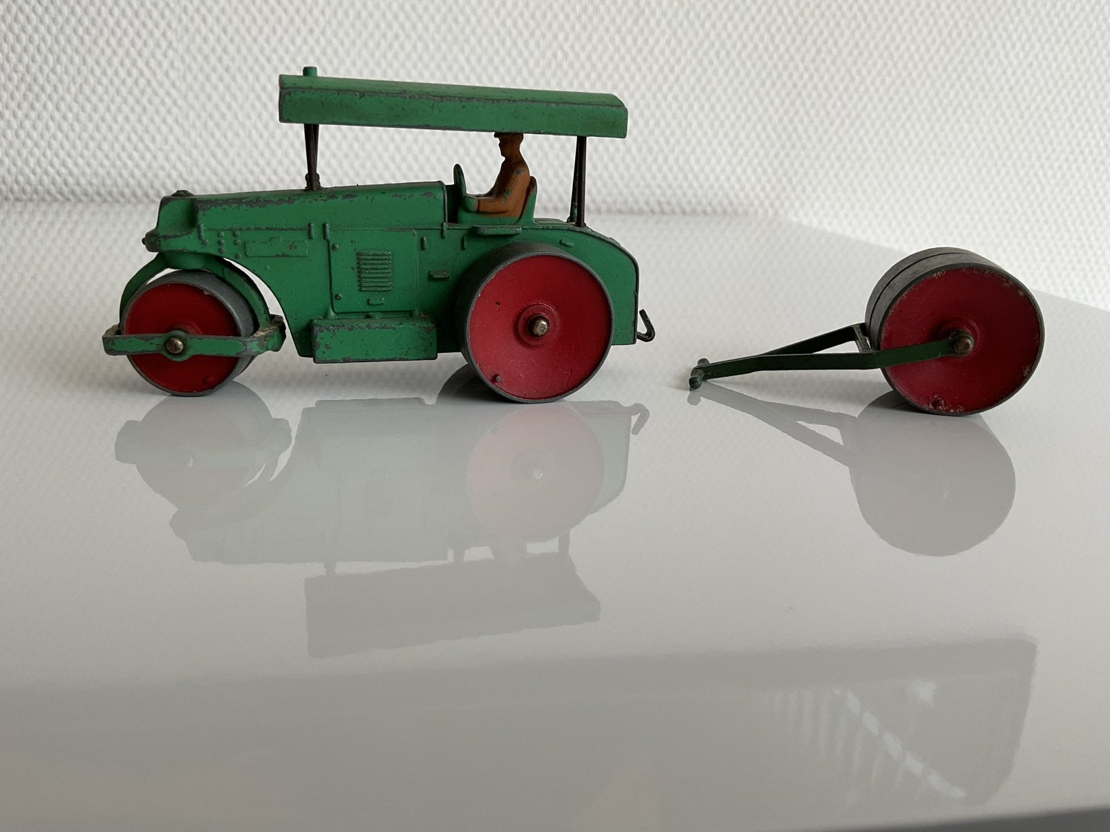 Dinky toys meccano ltd aveling barford met losse wals, Antiek en Kunst, Ophalen of Verzenden