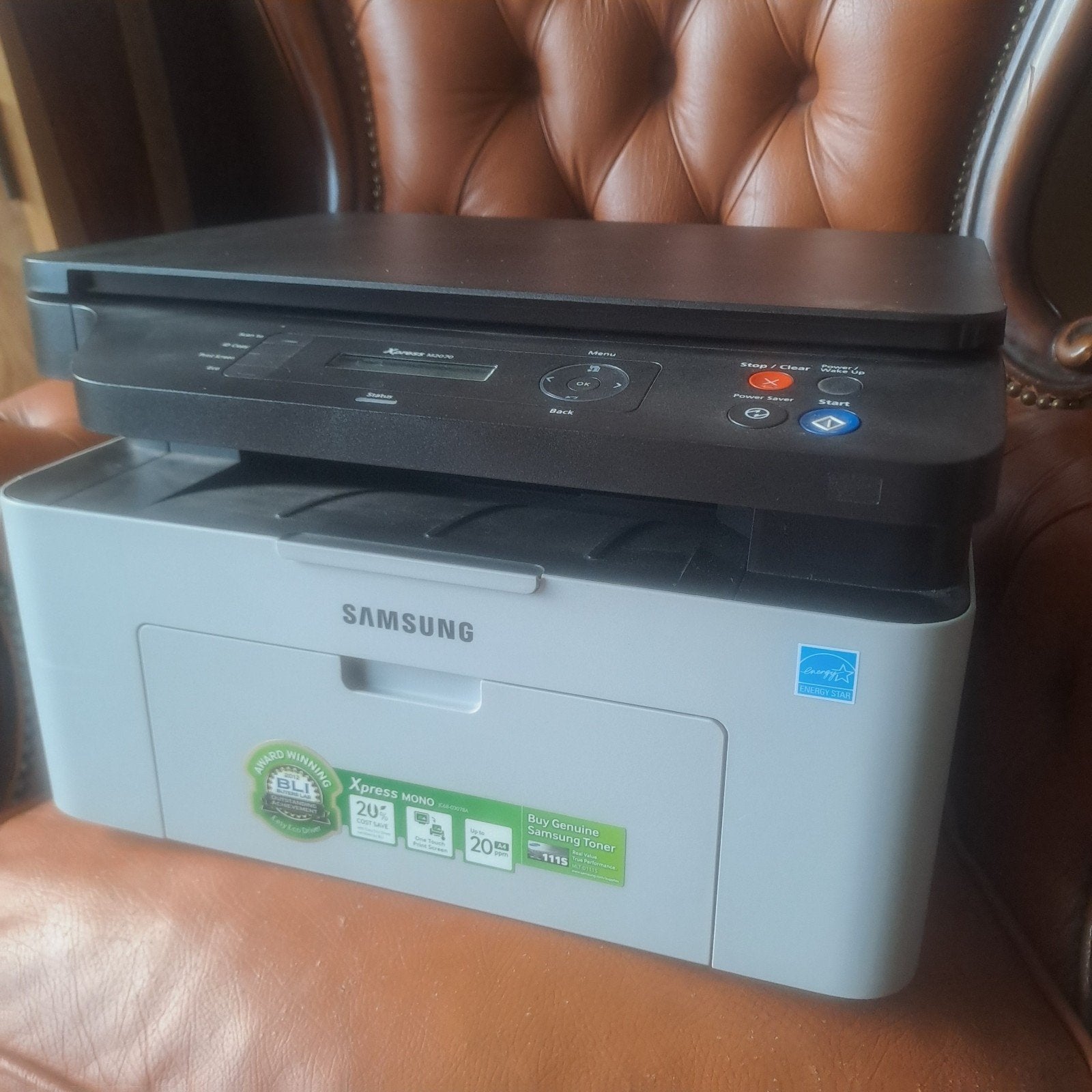 Samsung Xpress M2070FW All-in-One Laserprinter, Computers en Software, Printers, Ophalen, All-in-one, Ingebouwde Wi-Fi, Zo goed als nieuw