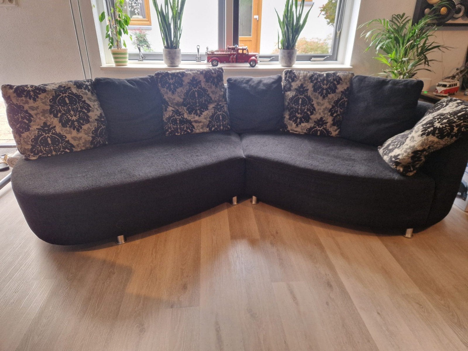 Loungebank Sanders Meubelstad Halfrond, Huis en Inrichting, Ophalen of Verzenden