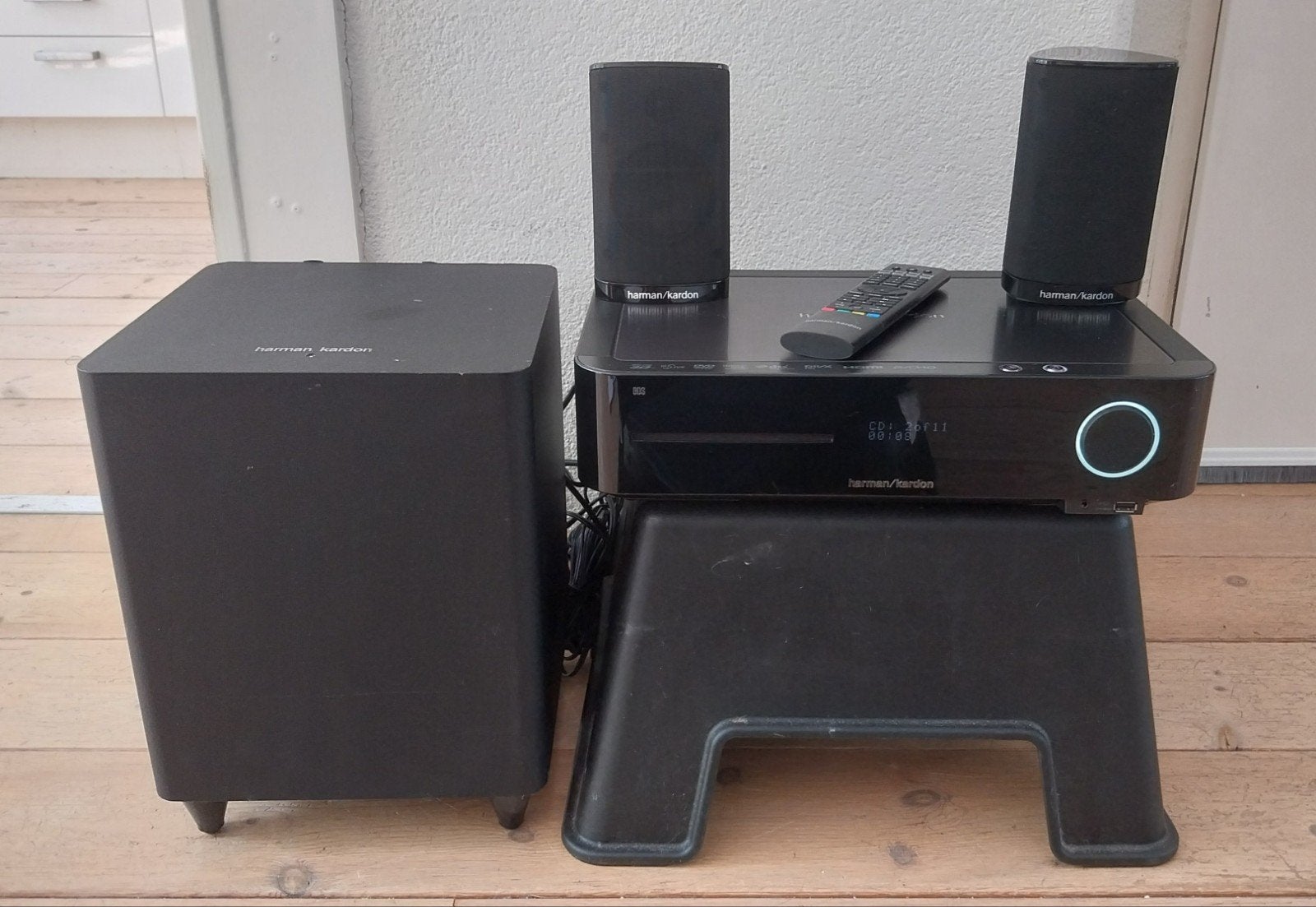 Harman Kardon BDS 270 2.1 Blu-ray Home Cinema Systeem, Overige merken, 2.1-systeem, Blu-ray-speler, 70 watt of meer