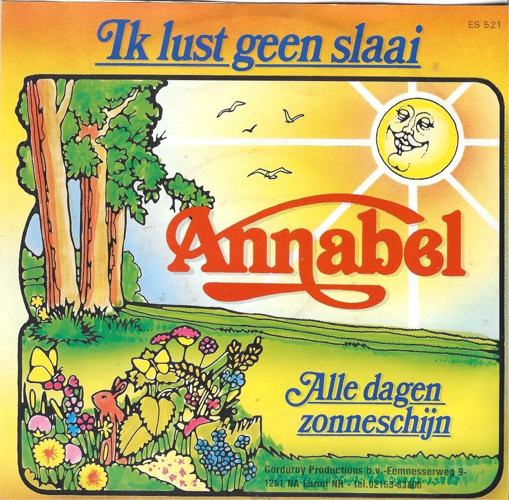 vinylsingle  Annabel, Ophalen of Verzenden, Gebruikt, Pop