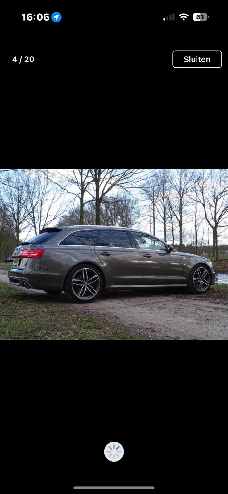 Audi A6 3.0TDI 150KW Avant Quat S-tr 2012 Grijs, Auto's, Audi, Automaat, 1800 kg, 226 €/maand, Stationwagon