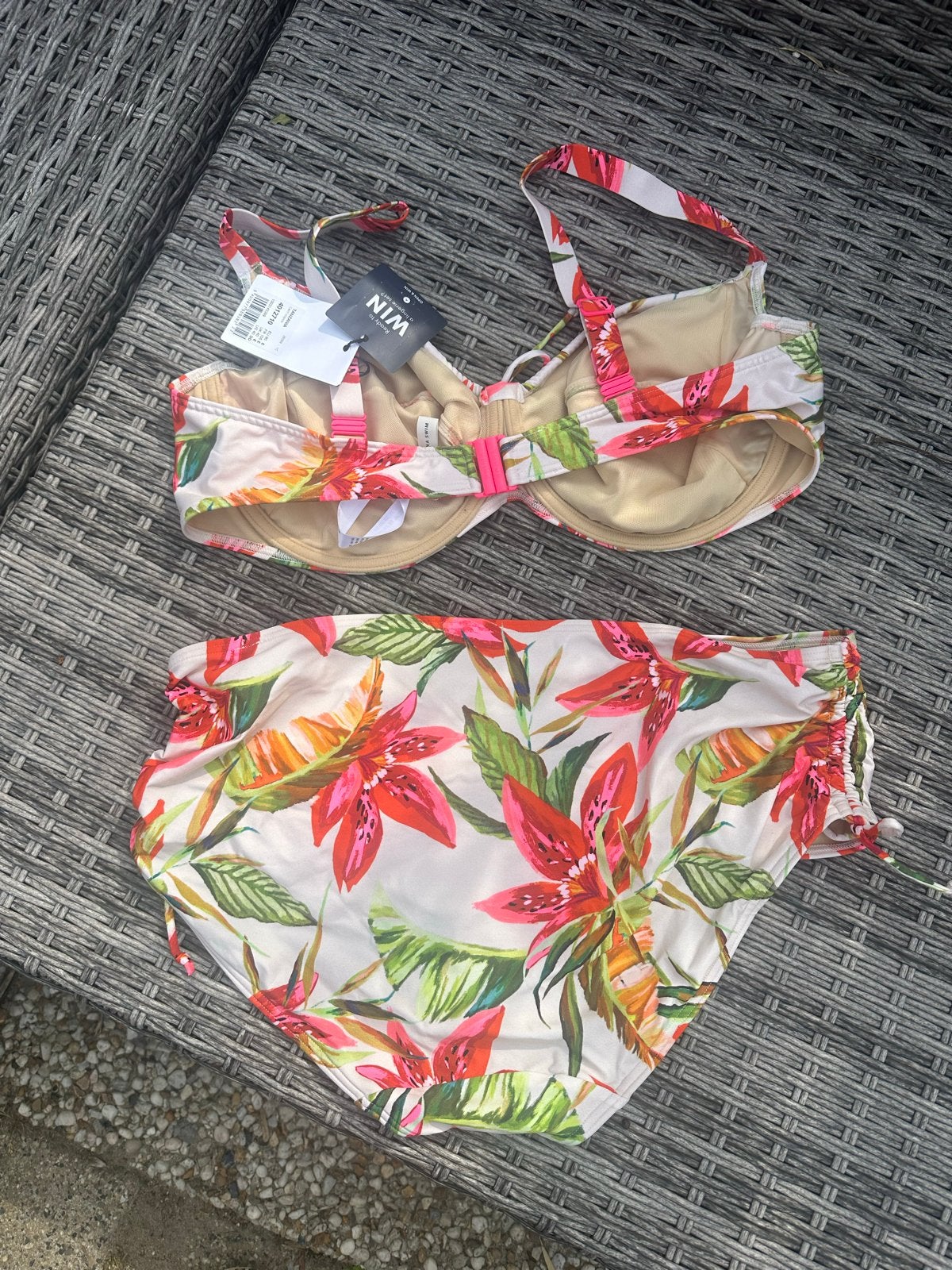 Nieuwe Prima Donna bikini 90E / 44 - Tropische print, Ophalen of Verzenden, Nieuw, Roze, Bikini
