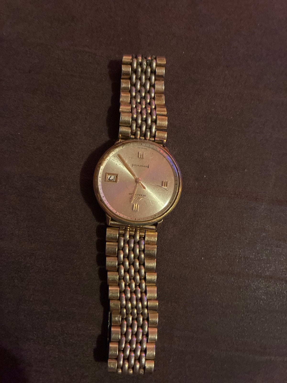 Mido Ocean Star Powerwind vintage horloge (sluiting niet ori, Sieraden, Tassen en Uiterlijk, Horloges | Antiek, Met bandje, Polshorloge