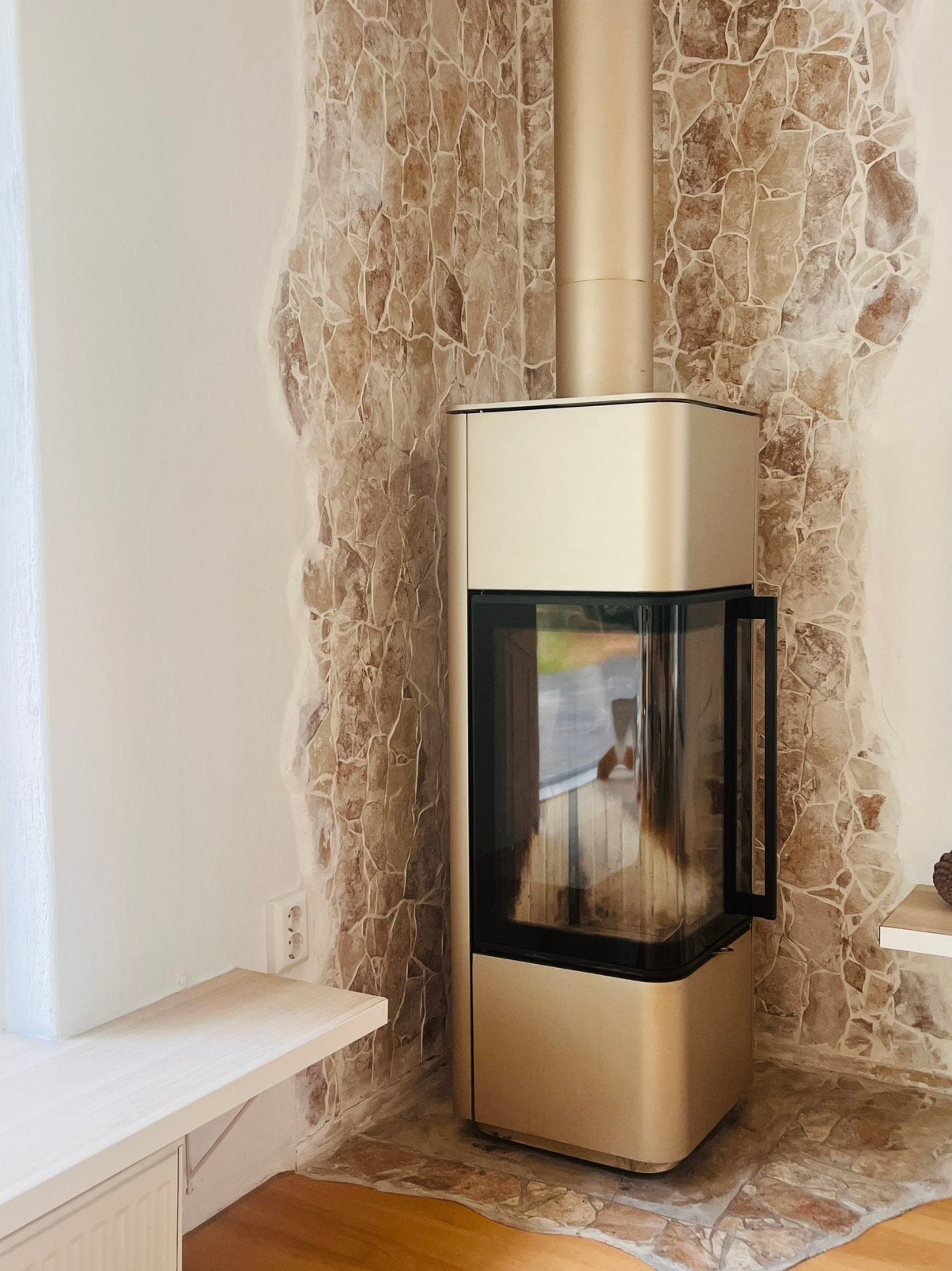 Spartherm CUBO S houtkachel, Ophalen, Gebruikt, Vrijstaande haard, Houthaard