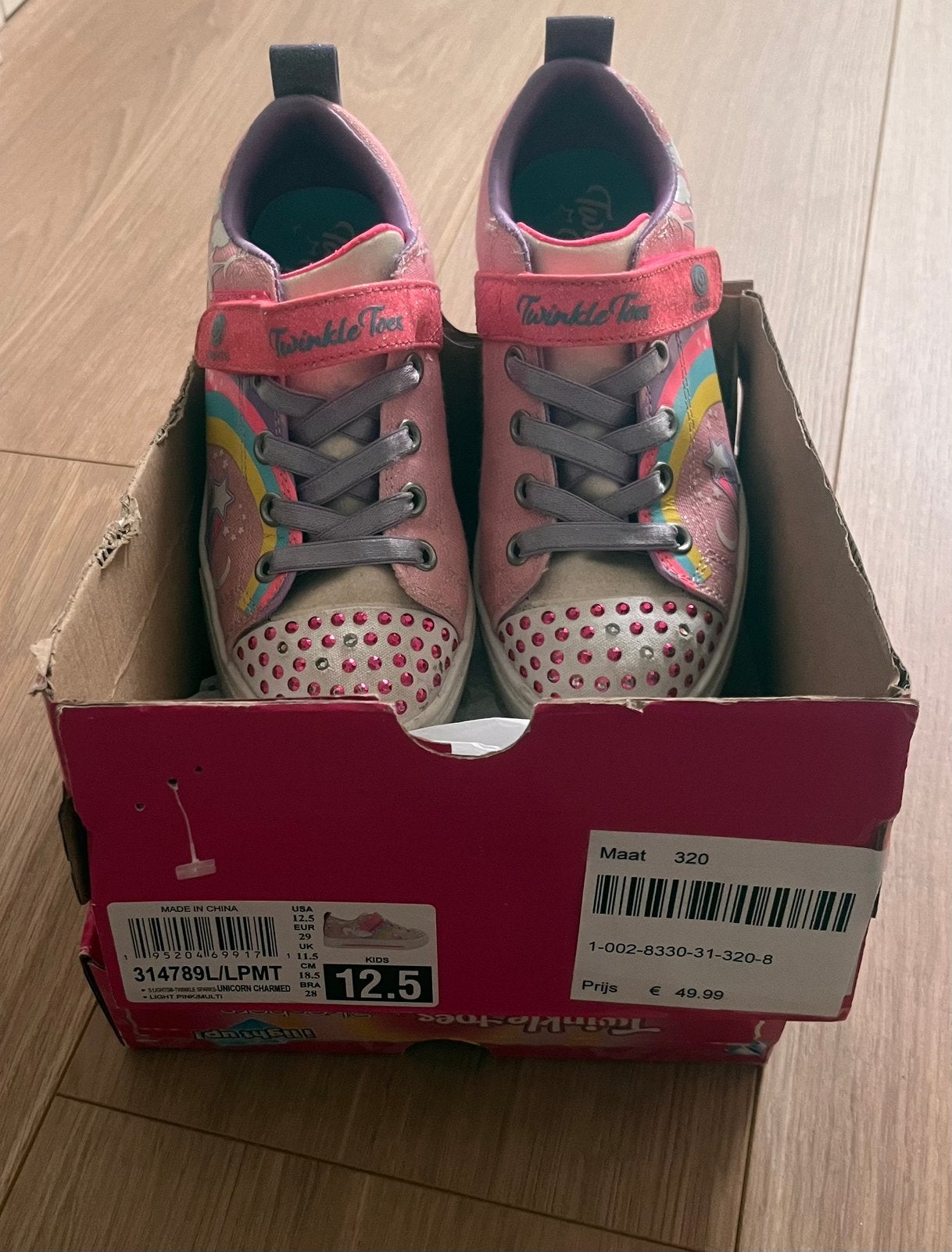 Sletchers twinke toes met lichtjes - maat 31, Ophalen of Verzenden, Zo goed als nieuw