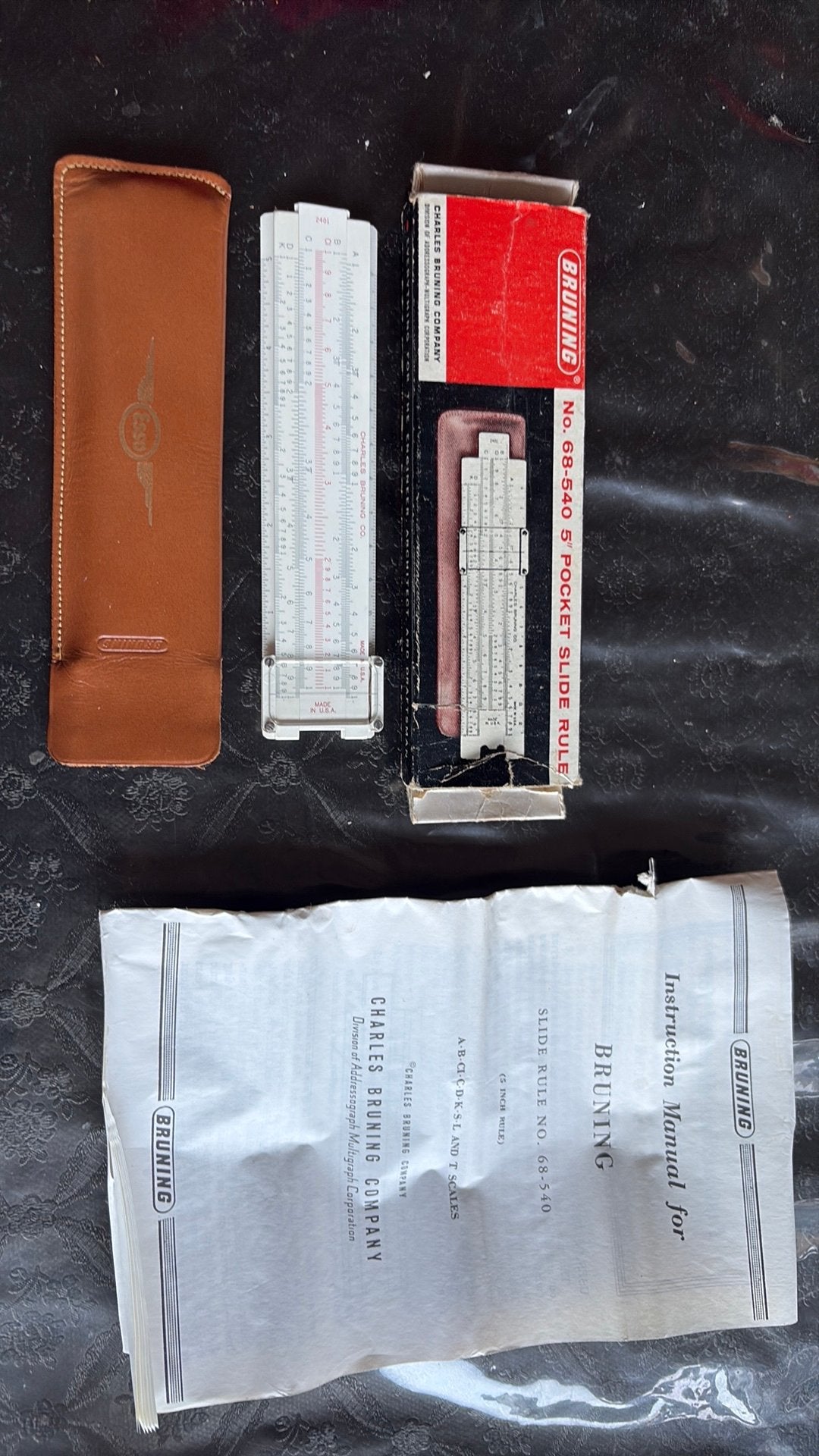 Bruning zakliniaal Esso Made in USA, Ophalen of Verzenden, Gebruikt