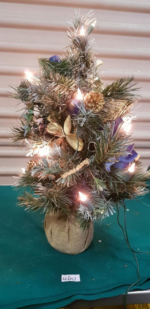460 ], kerstboompje in jute zak, Diversen, Kerst, Ophalen of Verzenden, 'T Olde Gre-j, Info@toldegrej.nl, Endepoelstraat 20f Didam