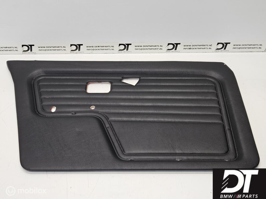 Deurpaneel linksvoor BMW E30 Sedan VINYL SCHWARZ 51411967143, Nieuw, Ophalen of Verzenden, BMW, BMW