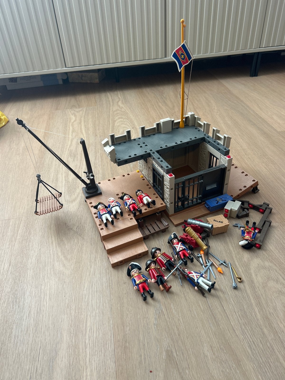 Playmobil Piratenfort met soldaten en accessoires, Ophalen, Pirates, Gebruikt, Gebouw