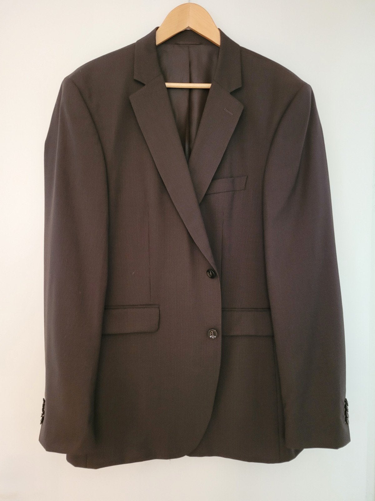 Heren colbert donkerbruin maat 54., Kleding | Heren, Kostuums en Colberts, Ophalen of Verzenden, Zo goed als nieuw, Maat 52/54 (L)