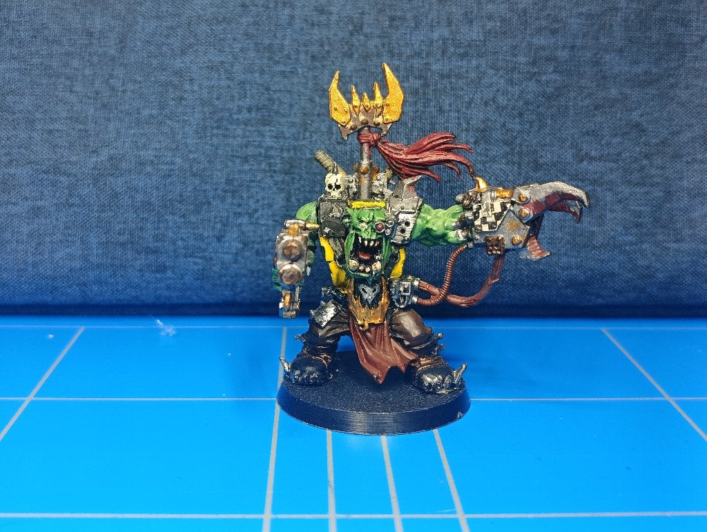 Warhammer 40k Warboss Set 2 Orks, Gebruikt, Warhammer, Ophalen of Verzenden, .