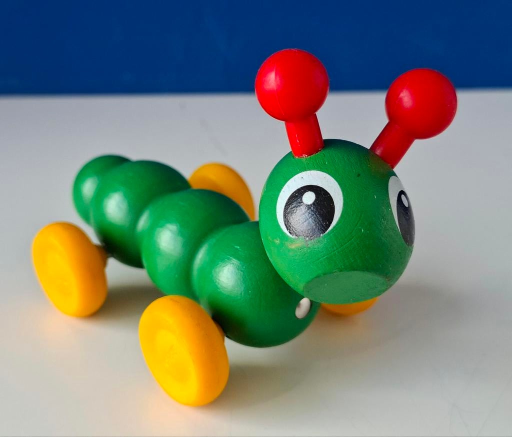 BRIO Rups/duwfiguur, Ophalen of Verzenden, Gebruikt, Duw- of Trekspeelgoed