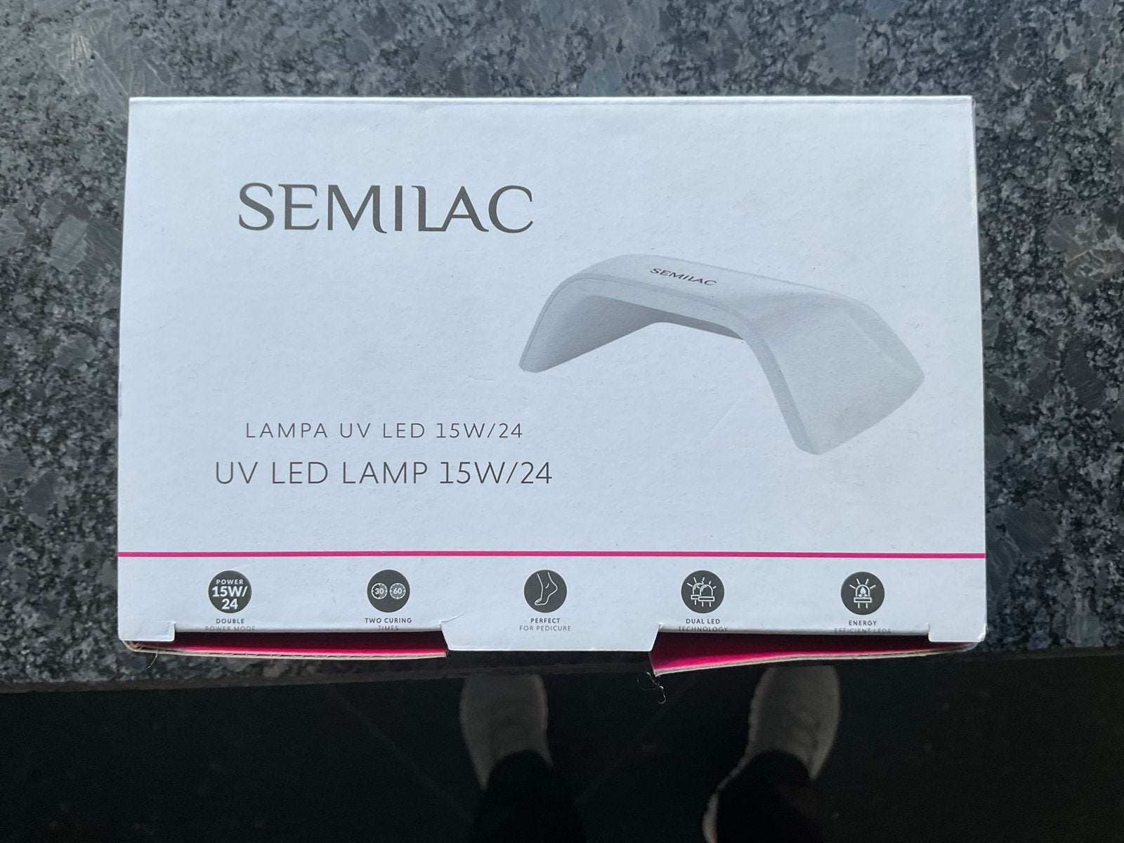 Semilac UV LED Lamp 15W/24W voor nagels, Ophalen of Verzenden, Zo goed als nieuw, Overige typen