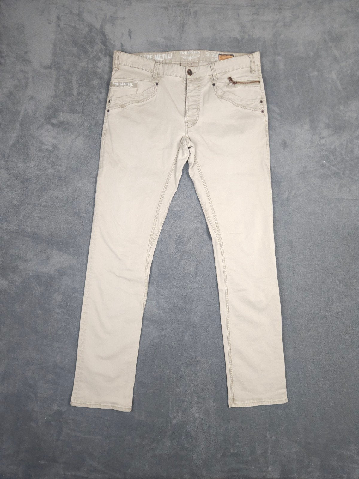 Pme Legend Broek Bare Metal W38 L38 Regular Straight., Kleding | Heren, Spijkerbroeken en Jeans, W36 - W38 (confectie 52/54), .