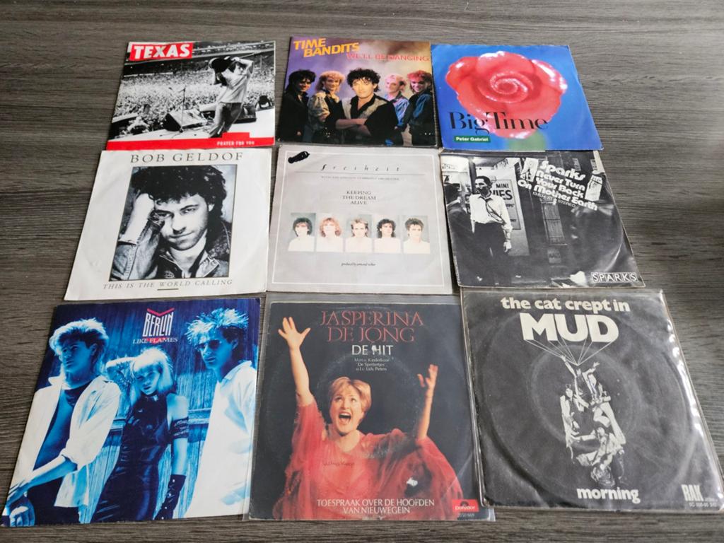 Diverse singles in goede staat: Pop, Rock, Nederlandstalig, Gebruikt, 7 inch, Pop, Single
