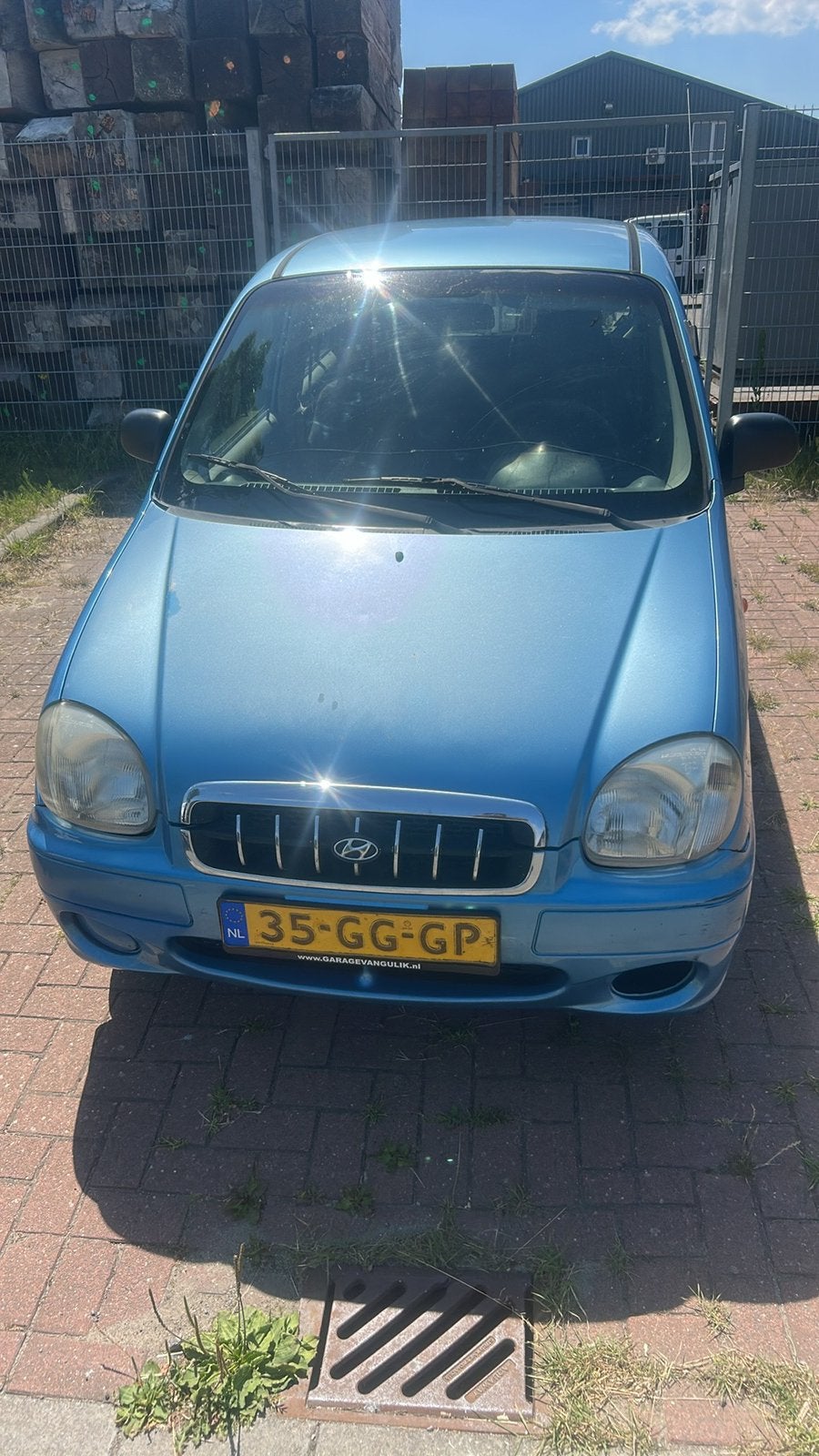 Hyundai Atos 1.0 I SLX Spirit PS AUT 2000 Blauw, Ophalen, Gereviseerd, Hyundai