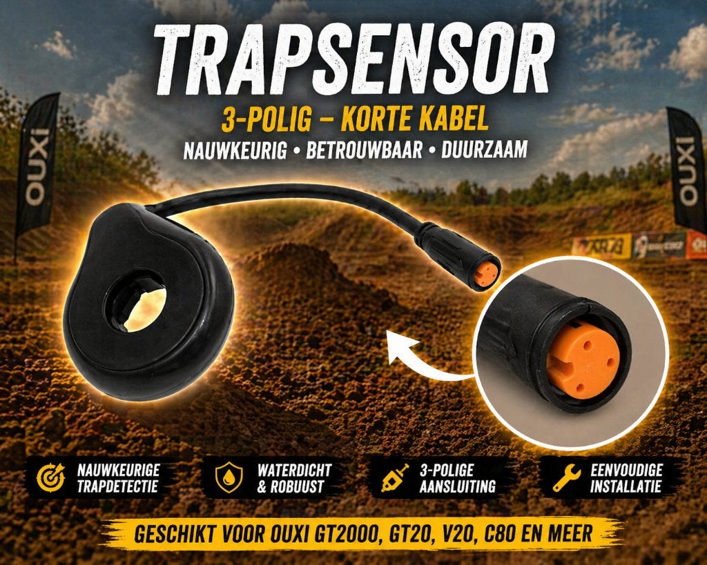 Nieuwe Trapsensor fatbike v20 v8 h9 pro, Fietsen en Brommers, Crankstel of Pedalen, Ophalen of Verzenden, Fatbike, Fatbike