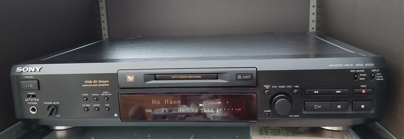 Sony minidisc, Ophalen of Verzenden, Minidisc-recorder