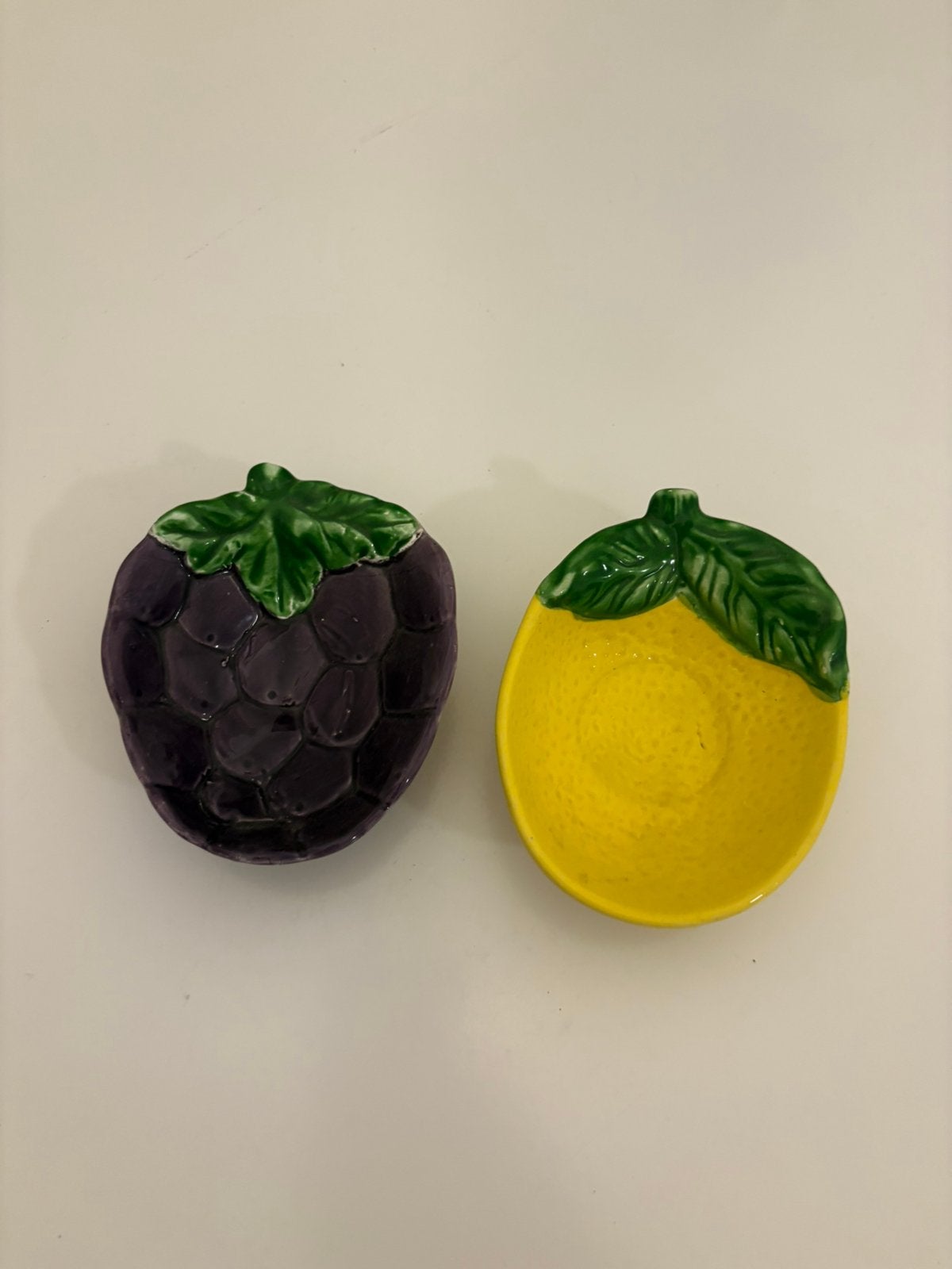 Vrolijke fruit schaaltjes, Ophalen, Zo goed als nieuw, Rond, Glas
