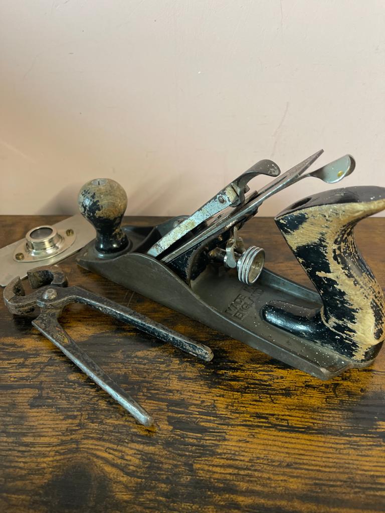 Vintage Stanley Handyman schaaf en gereedschap, Antiek en Kunst, Antiek | Gereedschap en Instrumenten, Ophalen of Verzenden