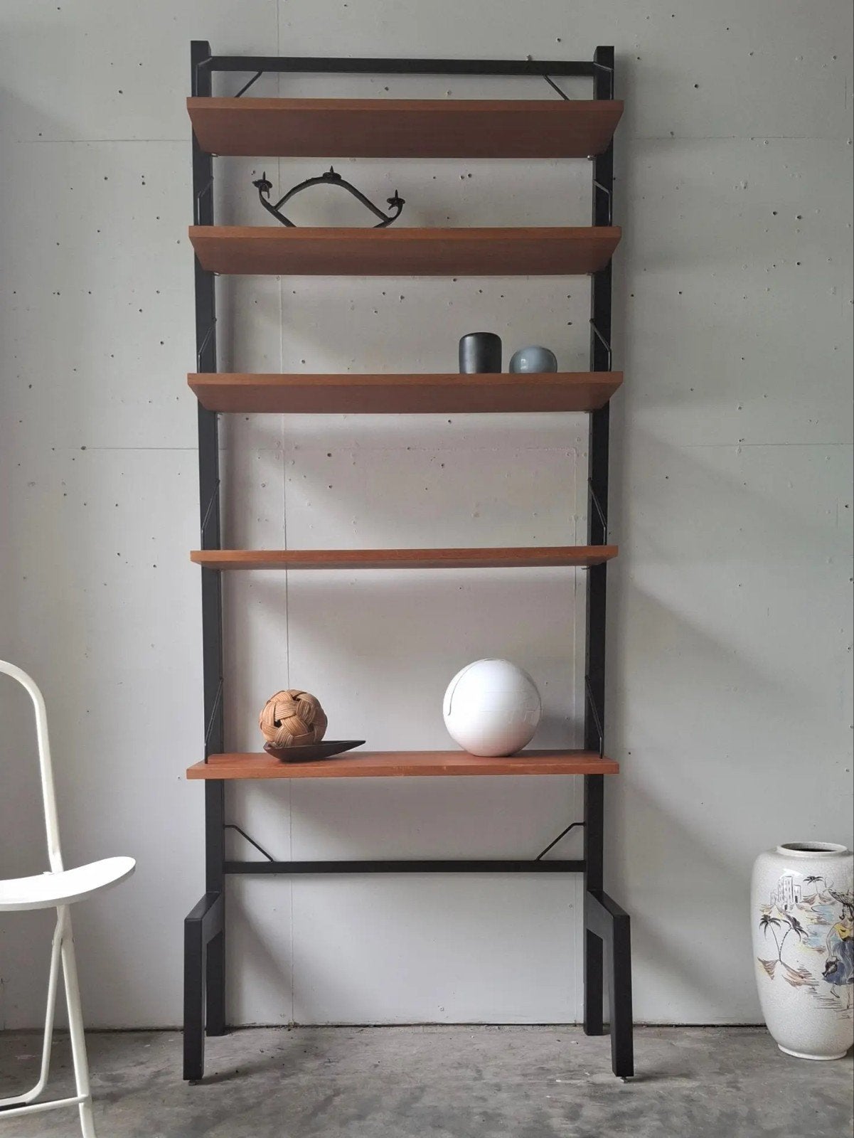 Vintage wandsysteem kast Cadovius Royal System design, Ophalen, Met plank(en), Gebruikt, 50 tot 100 cm