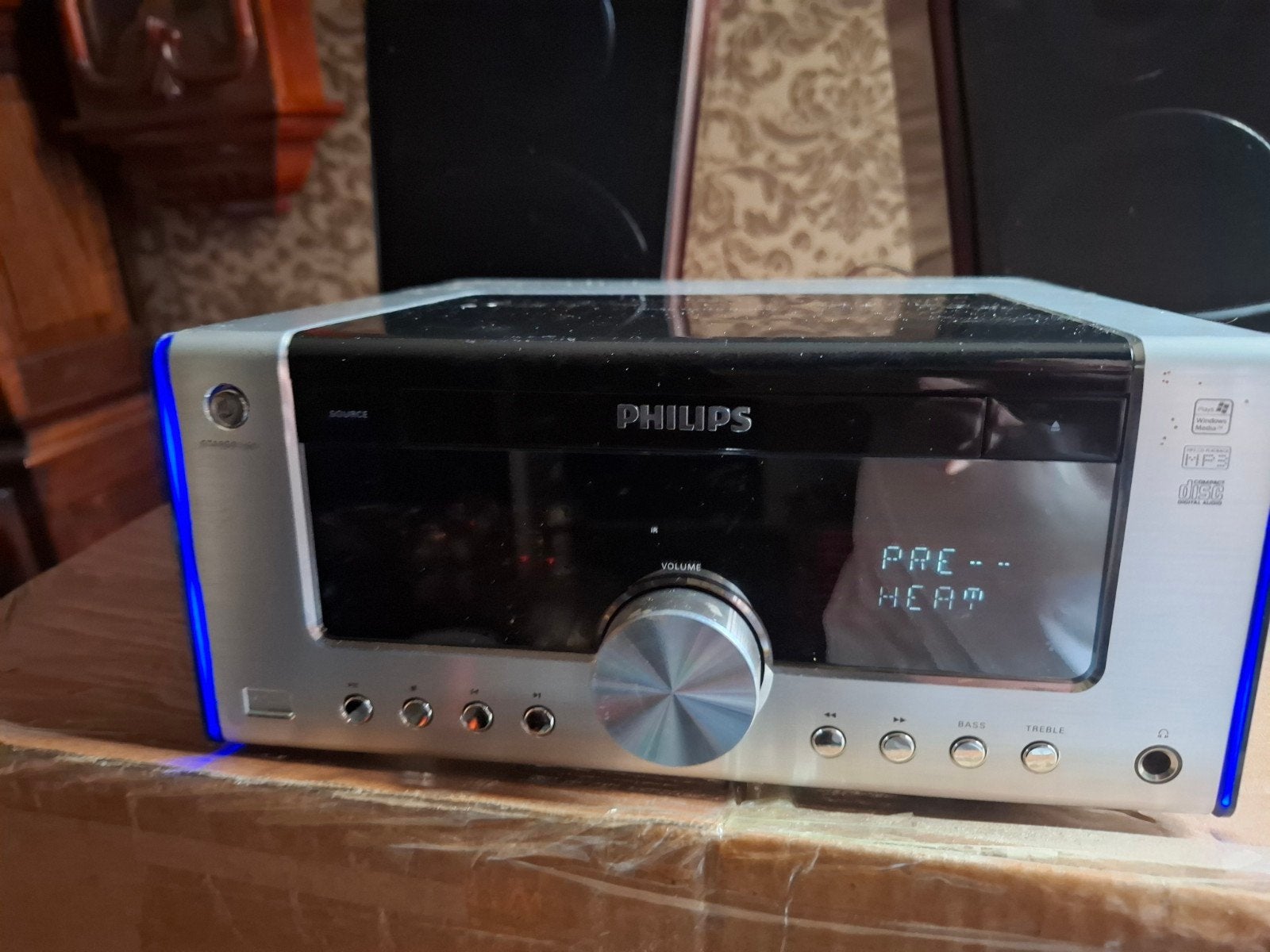 Philips MCM906/12 Microset met top geluid, Philips, Gebruikt, Microset, Tuner of Radio