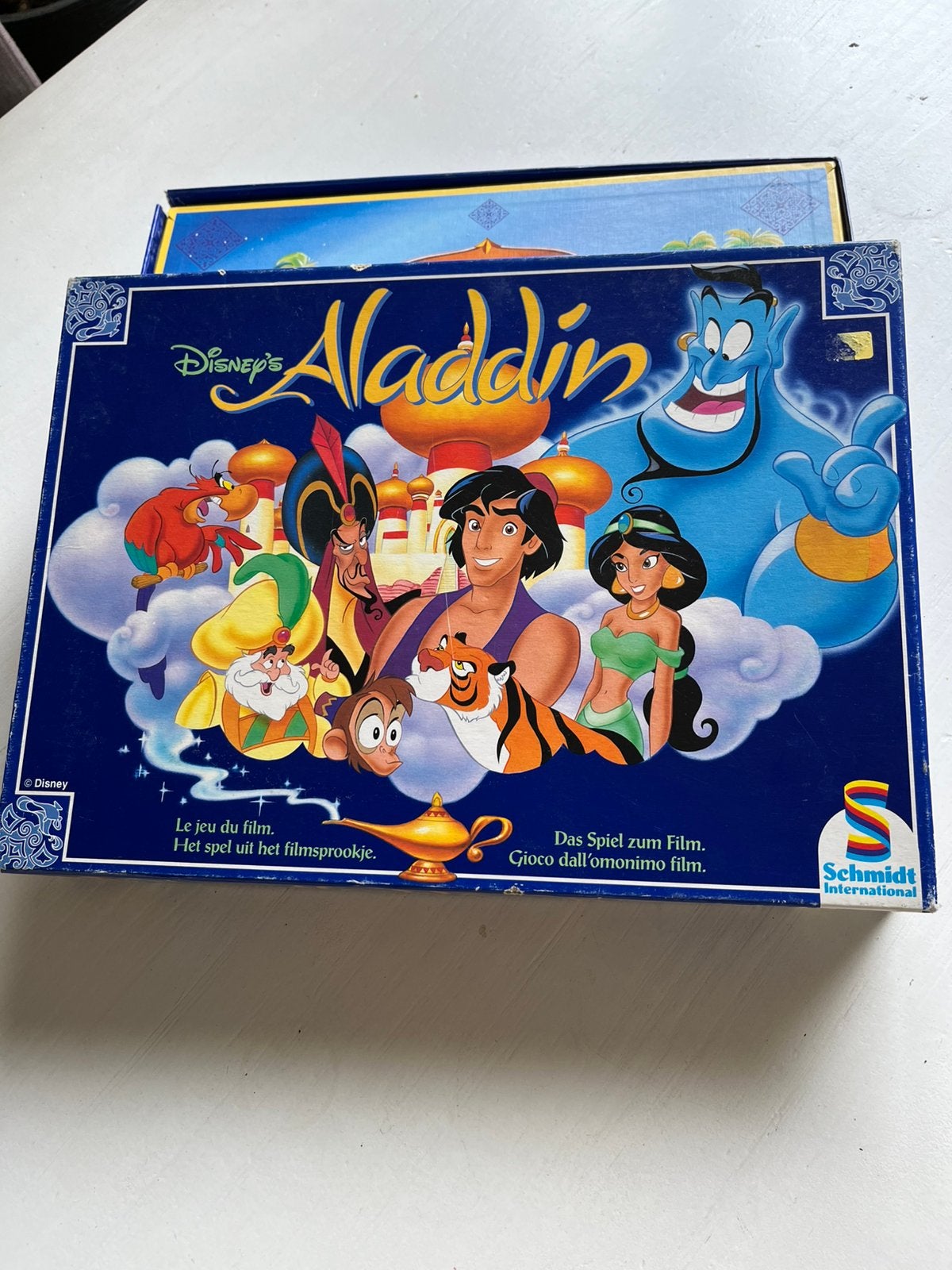 Aladdin bordspel, Drie of vier spelers, Ophalen of Verzenden, Gebruikt