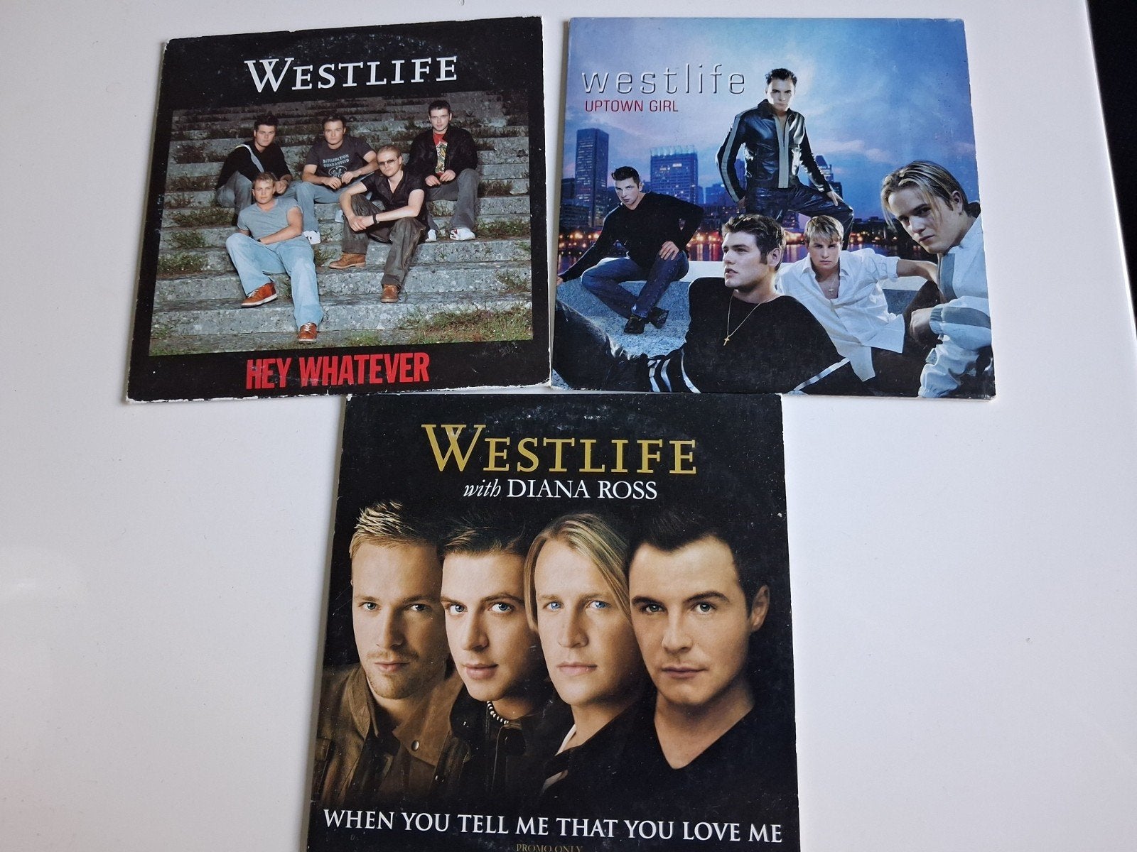 Westlife-3x single, Verzenden, Pop