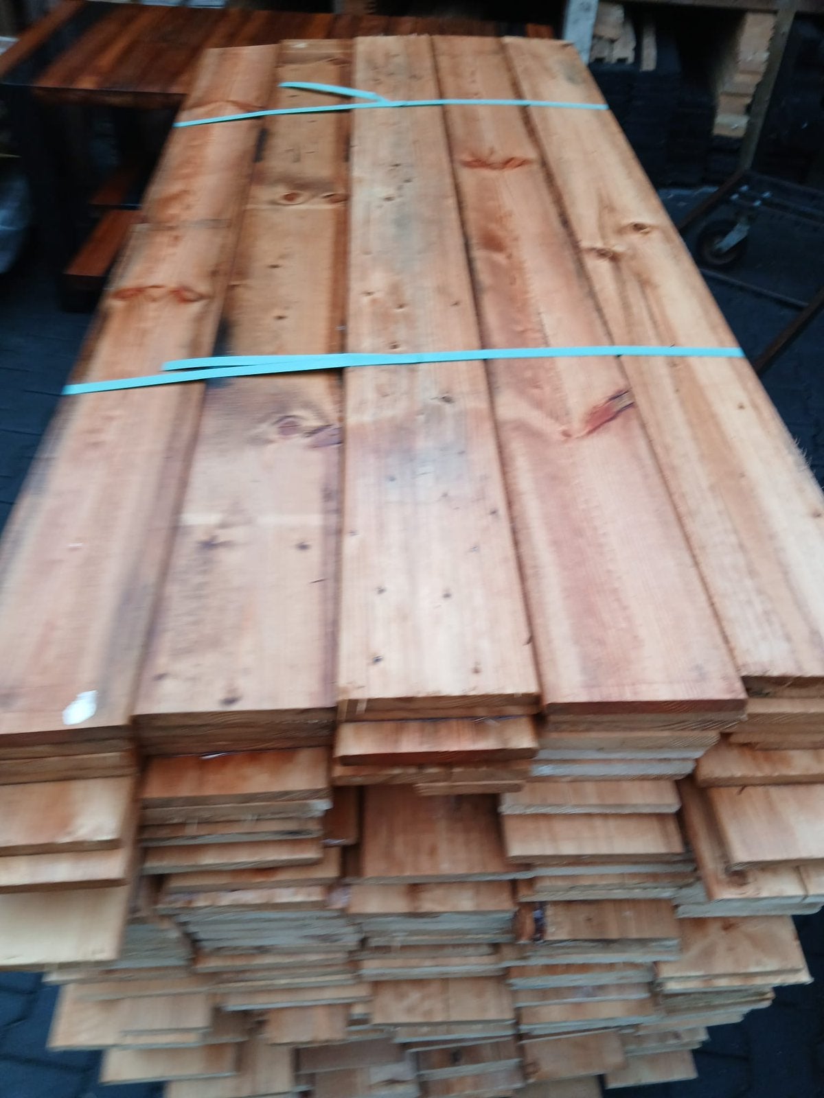 Tuinplanken Douglas gekleurd, Ophalen, Nieuw, 250 cm of meer, Planken