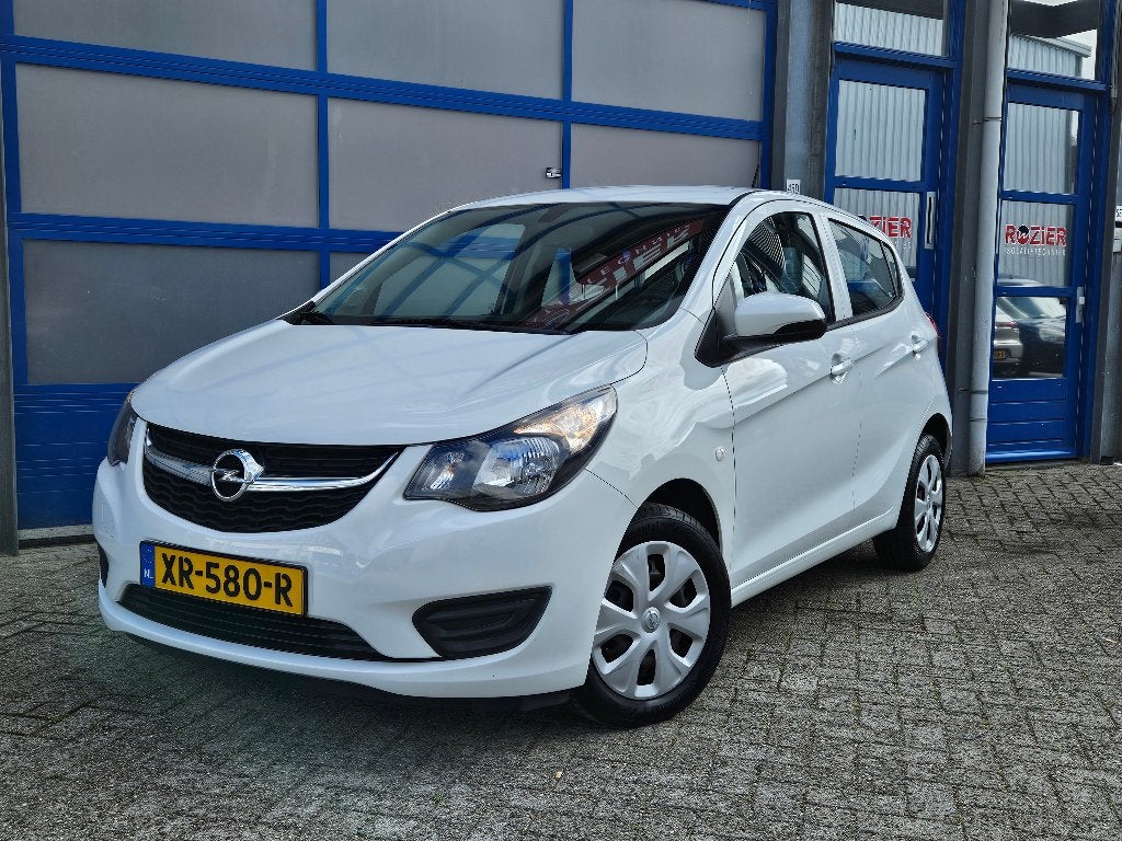 Opel Karl 1.0 ecoFLEX Edition | 1e eigenaar | Cruise | Airco, Auto's, Opel, Voorwielaandrijving, 839 kg, Stof, Wit