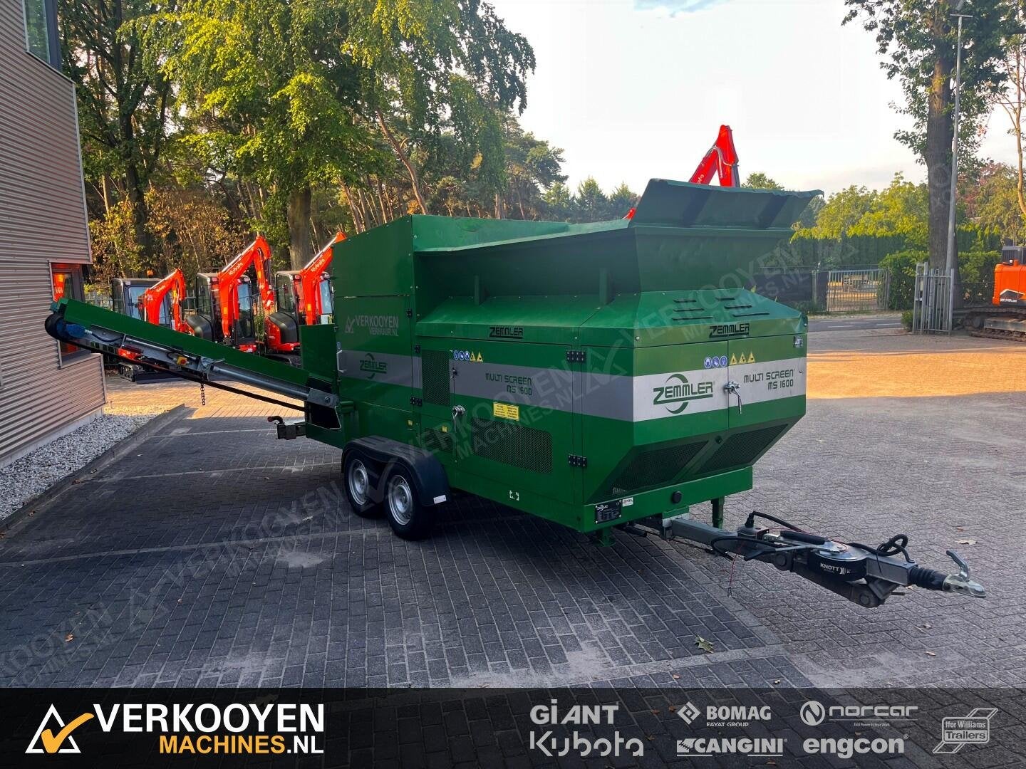 2022 Zemmler Multi Screen MS1600 Zeef VV1217 TE HUUR